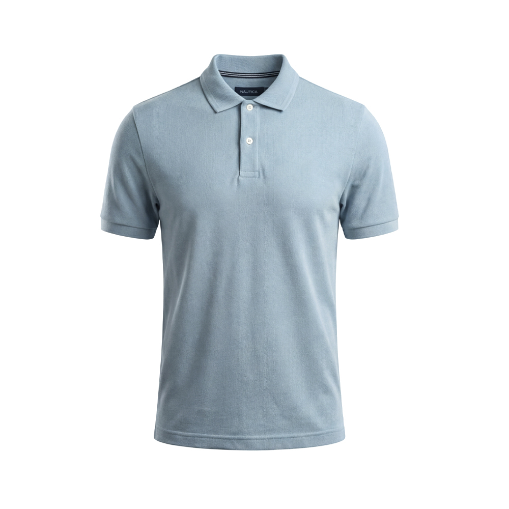 Men's Cotton Polo Short Sleeve Shirt 
