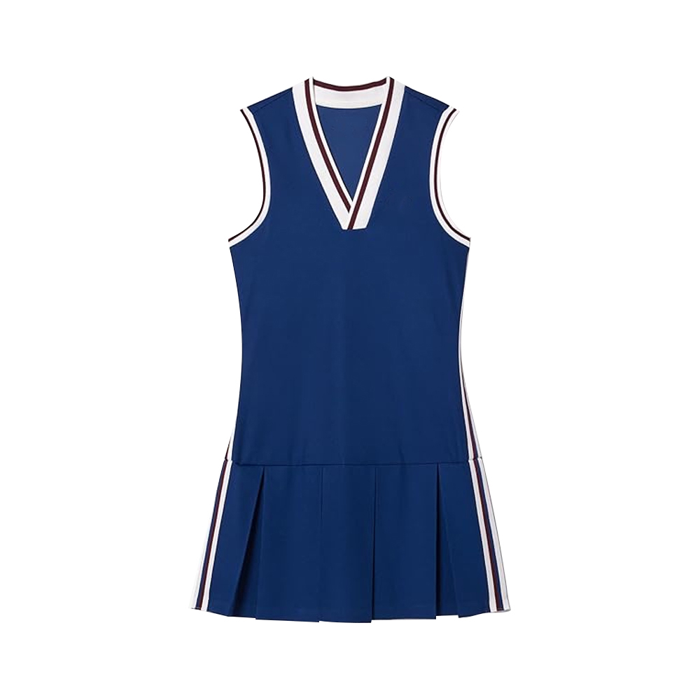 Women's Nylon Elastic Sport Rib Dress 