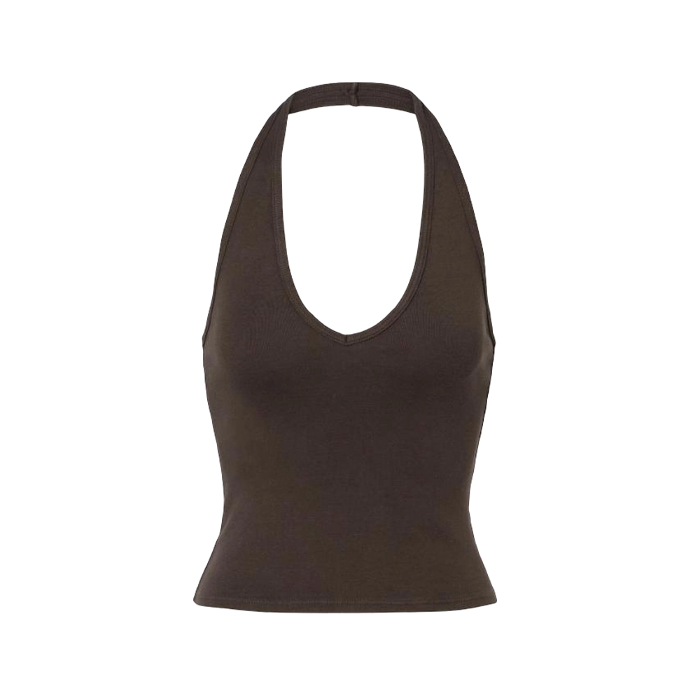 Women's Fashion Leisure Sport Halter Neck Tank Top Vest