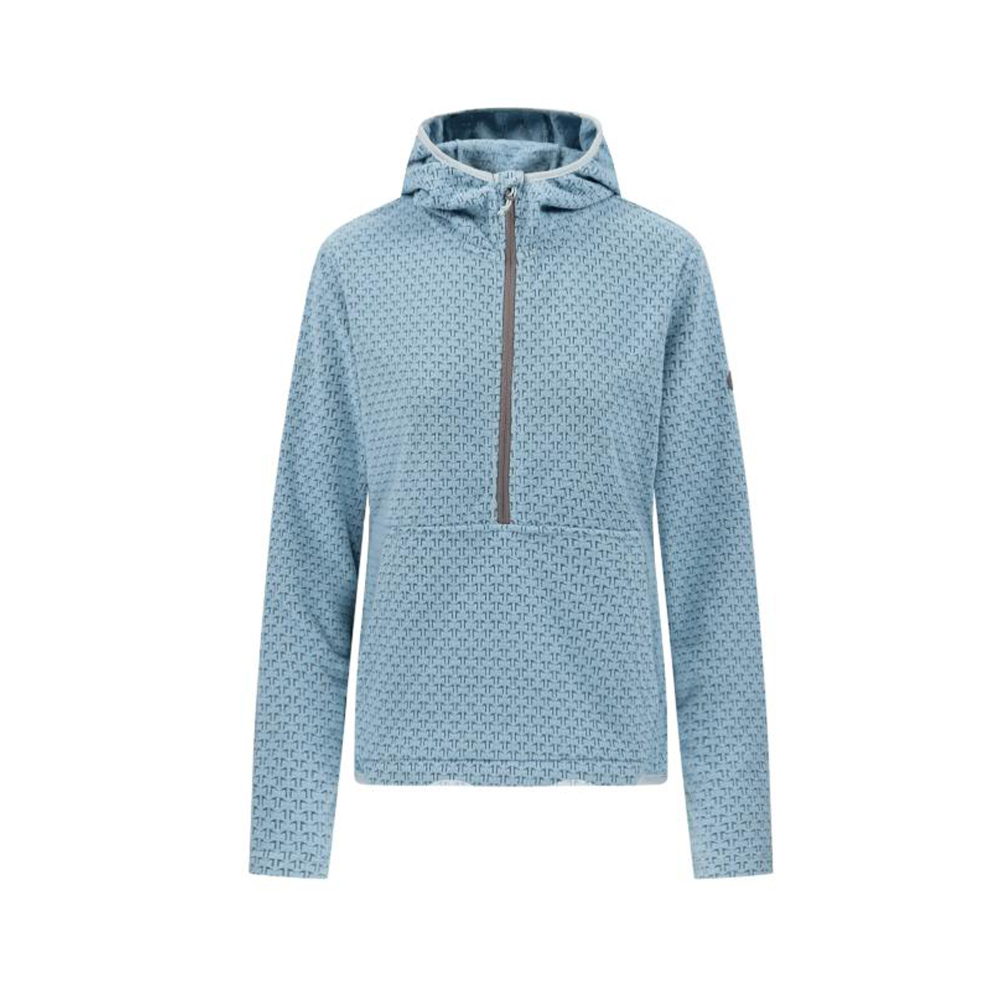Women's Fleece Metraya Base Layer Ourdoor Thermal Wearing With Half Zipper 