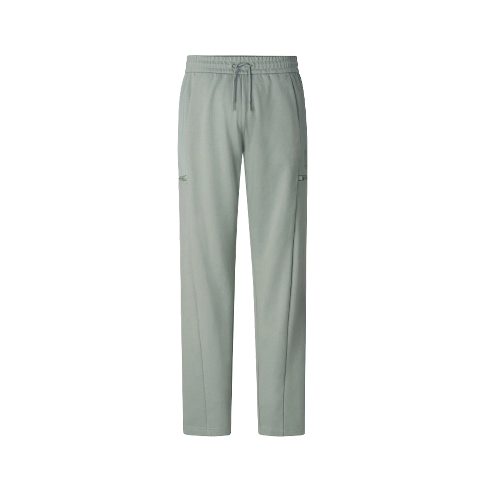 Light Green Nylon Cooling Straight-Leg Casual Pants Light Green Nylon Cooling Straight-Leg Casual Pants